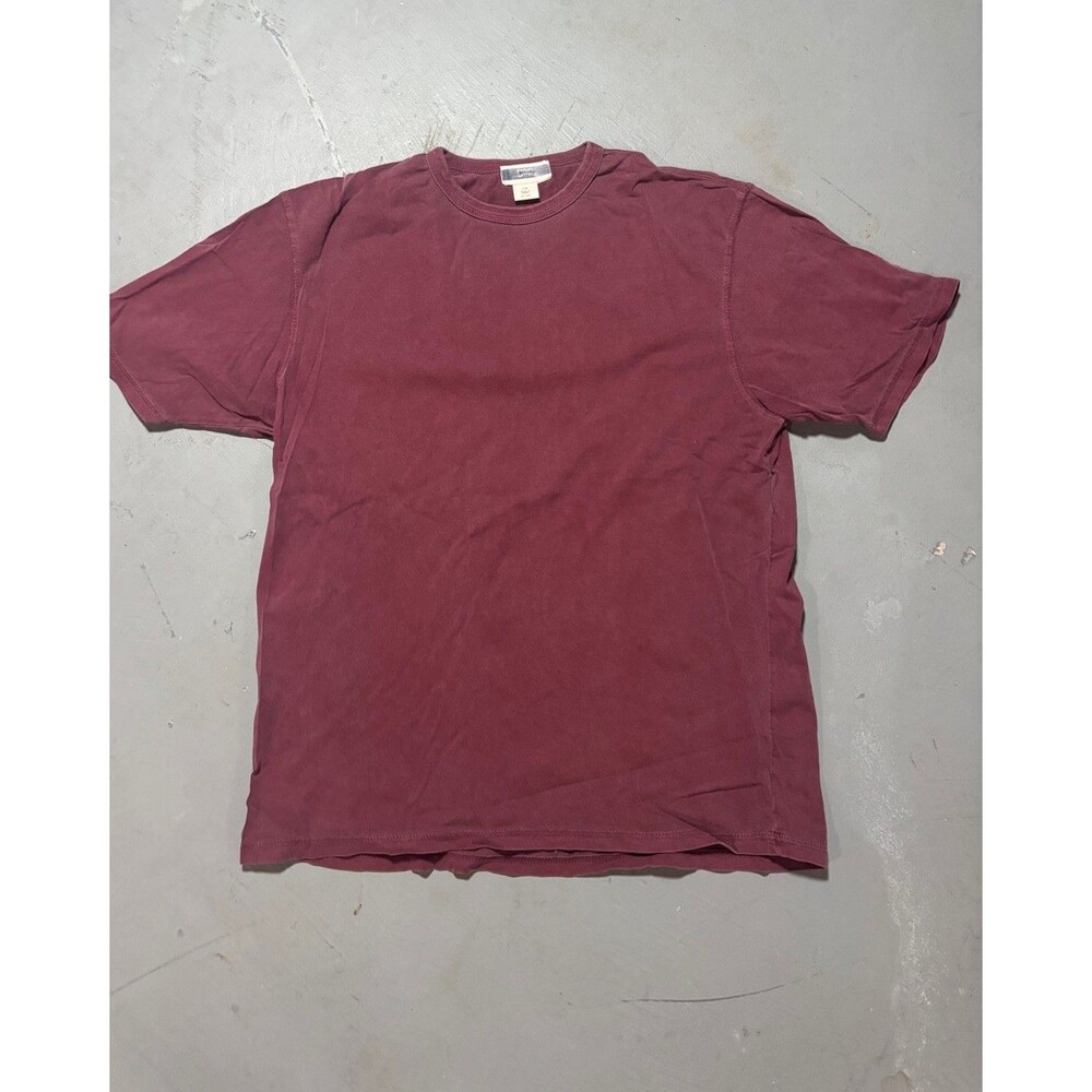 80s GAP Vintage T Shirt Old Logo - Burgundy Red T Shirt Men Large